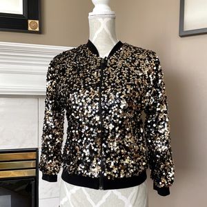 Kids Glitter/sequins Jacket